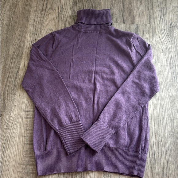 LL Bean cotton cashmere blend sweater size Small Petite - Picture 1 of 7